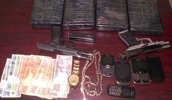 La DNCD atrapa banda de un italiano con cuatro paquetes cocaína