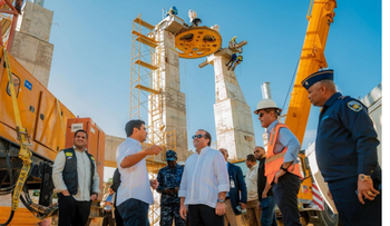 Paliza supervisa avances de Línea 3 del Teleférico SD