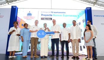 Banreservas financia más de RD$117 millones para 60 viviendas en Boca Chica.