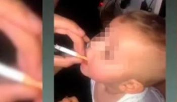 España: Una madre hace fumar a su bebé de 11 meses y sube el video a Instagram