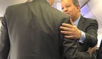 Leonel y Abinader: Es inconstitucional Ley con primarias abiertas; regresan en el mismo vuelo de NY