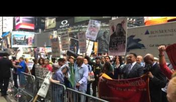 Hatianos protestan frente a consulado dominicano en NY; acusan de racista a RD 