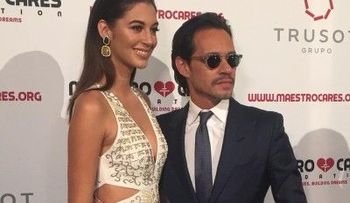 Marc Anthony, de 48 años, muy orondo con su novia dominicana Mariana Downing, de 21