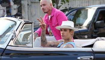 Justin Bieber graba video de "La Bomba" con J Balvin en Miami