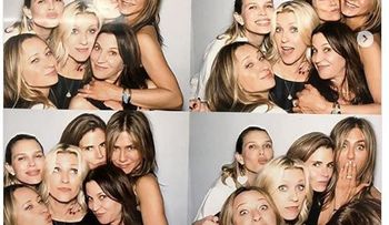 Fotografías inéditas del cumpleaño de Jennifer Aniston, al que asistió Brad Pitt