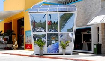 Nueva apuesta verde en el Este: Innovador módulo, alimentado sólo a energía solar