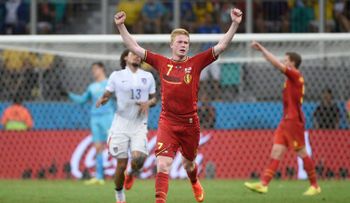 Bélgica supera 2-1 a EEUU en la prórroga y será rival de Argentina