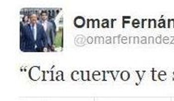 Hijo de LF escribió: Cría cuervos (Danilo Medina) y te sacarán los ojos; luego borró el mensaje