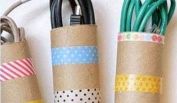 5 ideas para reutilizar rollos de cartón de modo original