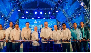 Abinader inaugura anfiteatro La Gaviota en Ciudad Juan Bosch