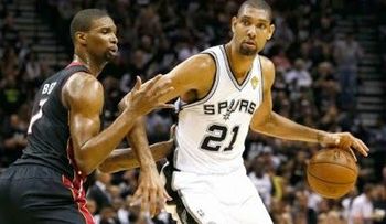 Tim Duncan y los Spurs acaban con los Heat y LeBron 