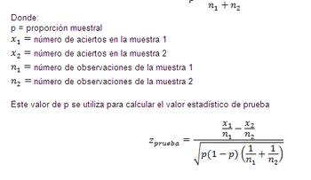 Una prueba