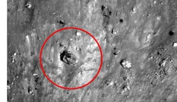 Encuentran un "tanque" en la superficie de la Luna 