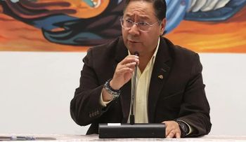 Luis Arce descarta 'efecto Milei' y dice que pueblo boliviano rechazó a la derecha