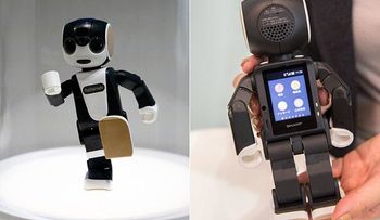 Sale a la venta RoBoHon, el primer móvil robótico del mundo
