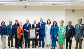 Senado reconoce a Jaime Francisco Sued Pichardo por su trayectoria empresarial