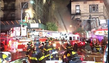 Incendio deja 17 heridos y docenas de dominicanos desplazados en el Alto Manhattan