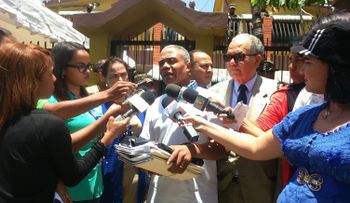 PRD asume ante JCE defensa de la candidatura de Francisco Fernández