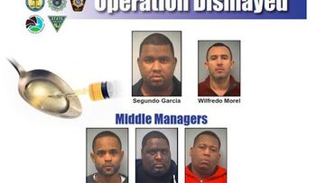 Acusan en NJ 11 dominicanos integraban banda de heroína que movía millones de dólares en el Noreste