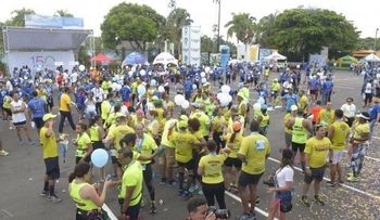 Corren contra la diabetes en el Jardín Botánico
