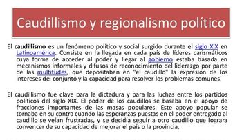 Caudillismo y caciquismo en la política dominicana