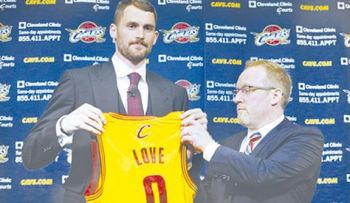 Love no piensa en extensión de contrato con Cavs