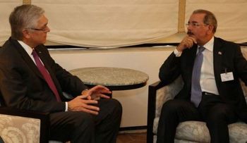 NY: Danilo Medina y presidente de AES Corporation pasan revista a proyectos de energía