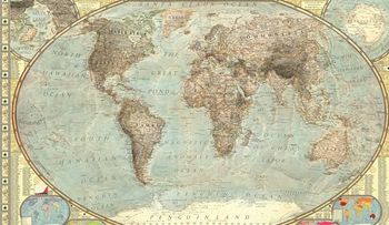 Un mapamundi muestra estereotipos occidentales de los distintos países  