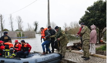 Evacúan miles en Portugal por riesgo de desbordamiento del Mondego
