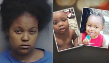 Una mujer quema sus dos hijos en un horno y los muestra por video