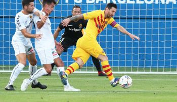 Un jugador del Nastic reveló el reclamo que le hizo Lionel Messi en medio del partido