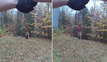Tenía problemas mentales y estaba bajo efectos de la marihuana hombre desnudo al que disparó la policía