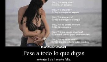 ¡Pese a todo!