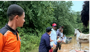 Asistencia Social entrega kits de alimentos en el Distrito Nacional