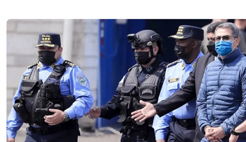 Liberan a Juan Orlando Hernández en EE.UU