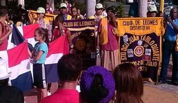Clubes de Leones Distrito R-1 realizan caminata en honor a Duarte