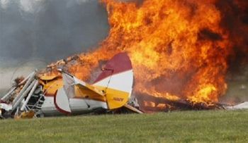 EEUU: Accidente en exhibición aérea deja 2 muertos