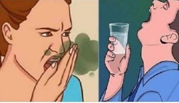 Quita el mal aliento "bajo a boca", enjuague de menta, anís y romero