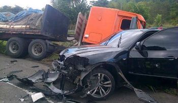 Cinco muertos y 10 heridas en accidentes de tránsito, reporta AMET