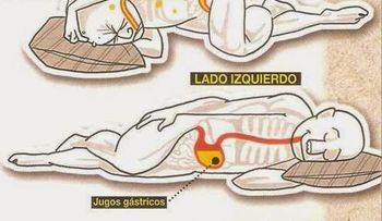 Beneficios de dormir del lado izquierdo
