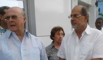 Hipólito Mejía recibe de alta, tras cirugía