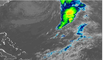 Indomet prevé aguaceros y tormentas esta tarde