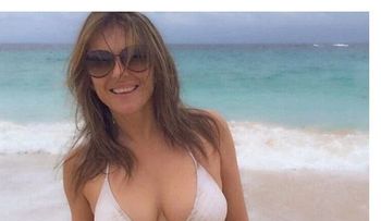  Elizabeth Hurley sube la temperatura