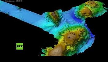 Mapean un increíble "mundo perdido" con volcanes submarinos