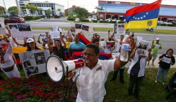 Exilio venezolano repudia la "brutal represión" de las protestas en Venezuela