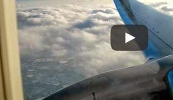 Dominicano capta imagen de algo raro en el cielo durante un vuelo (Video)