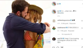 Jennifer Lopez confirma en Instagram su romance con Ben Affleck