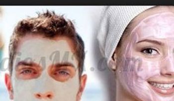 Una mascarilla para mujeres y hombres, de pasta de dientes, sal y hielo para quitar los puntos negros