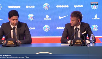 El PSG presenta a Neymar