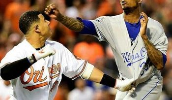 MLB suspende 9 juegos a Ventura y 4 a Machado por pelea